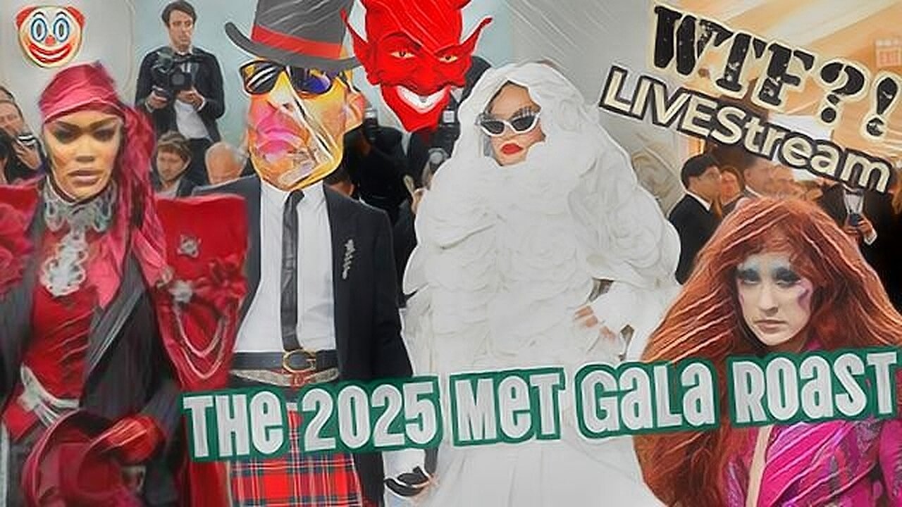 The 2025 Met Gala Roast - WTF?! LIVEStream