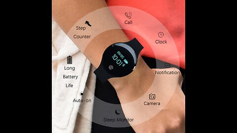 All-in-one Fitness Tracker with Larger Touchscreen - See Everything at a Glance
