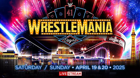 ⓁⒾⓋⒺ ⓈⓉⓇⒺⒶⓂ🔴WWE WRESTLEMANIA 2025