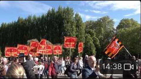 Ruhm der Sowjetarmee! Tag des Sieges Berlin-Treptow 9. Mai 2025