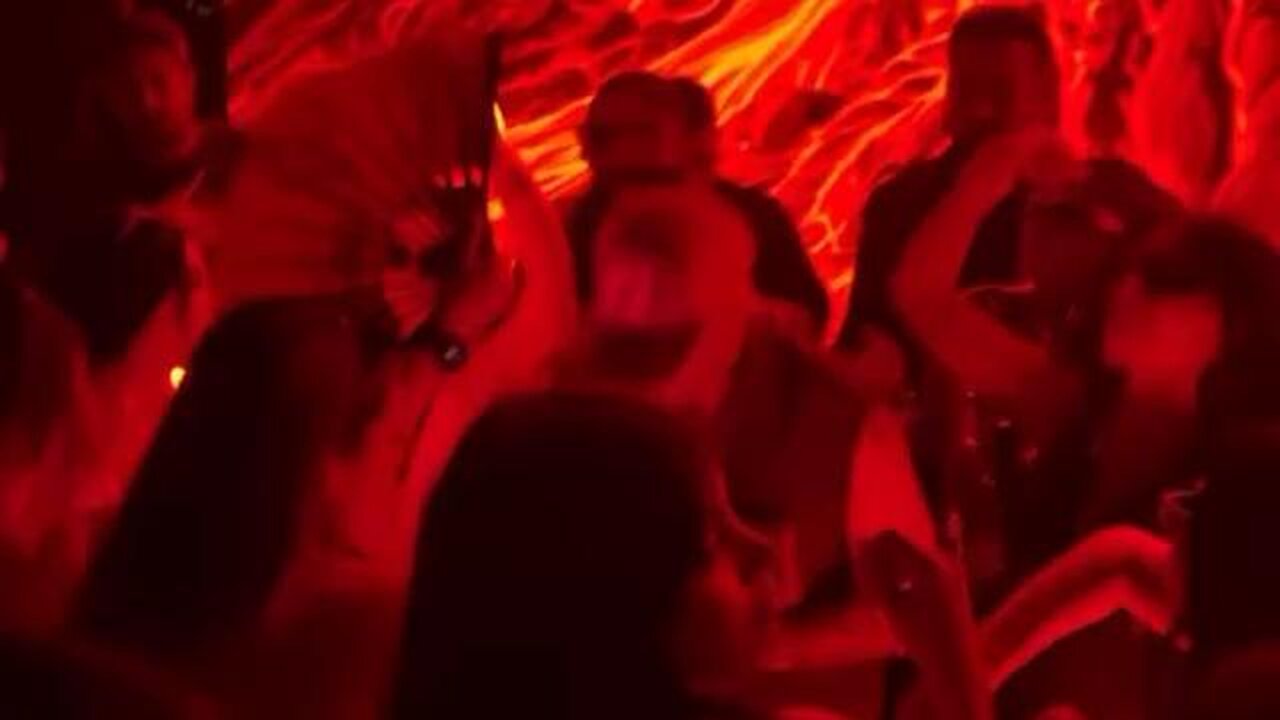 Dance club in Shiraz, Iran