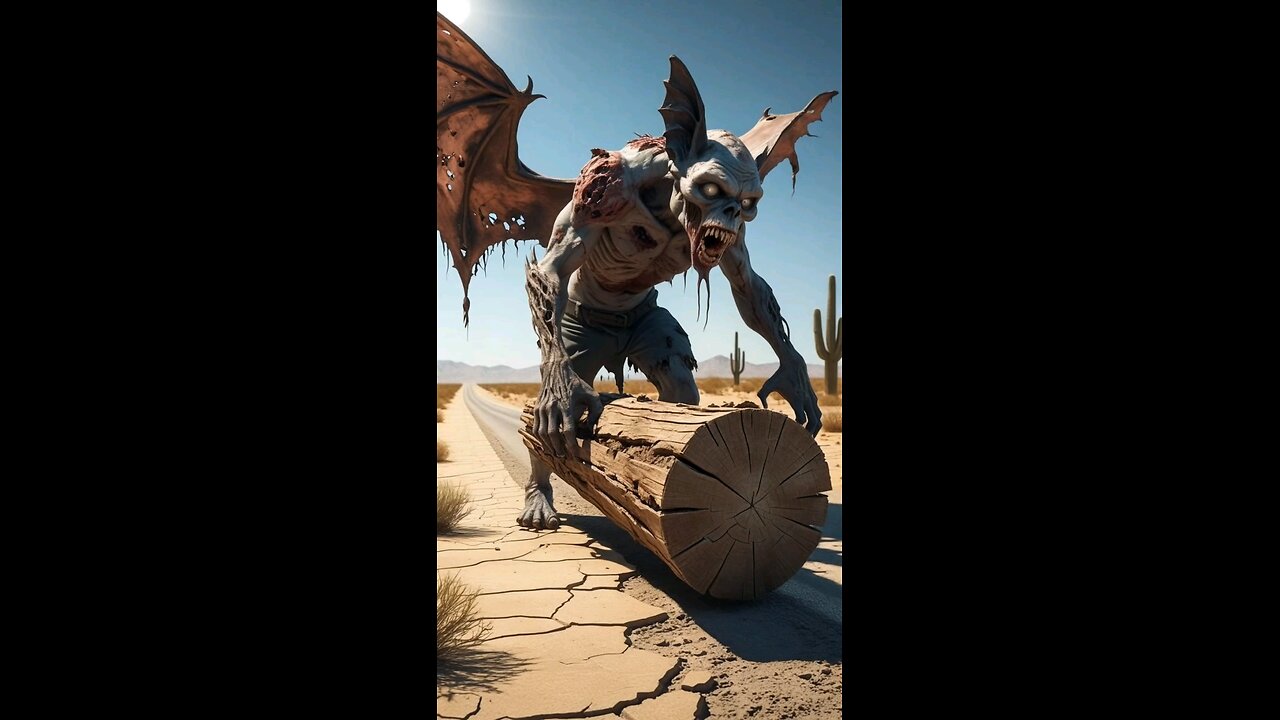 son saves father from bat monster