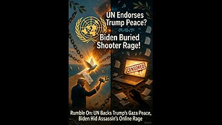 Rumble On: UN Backs Trump's Gaza Peace, Biden Hid Assassin's Online Rage - Ep. 291, 11/19/25