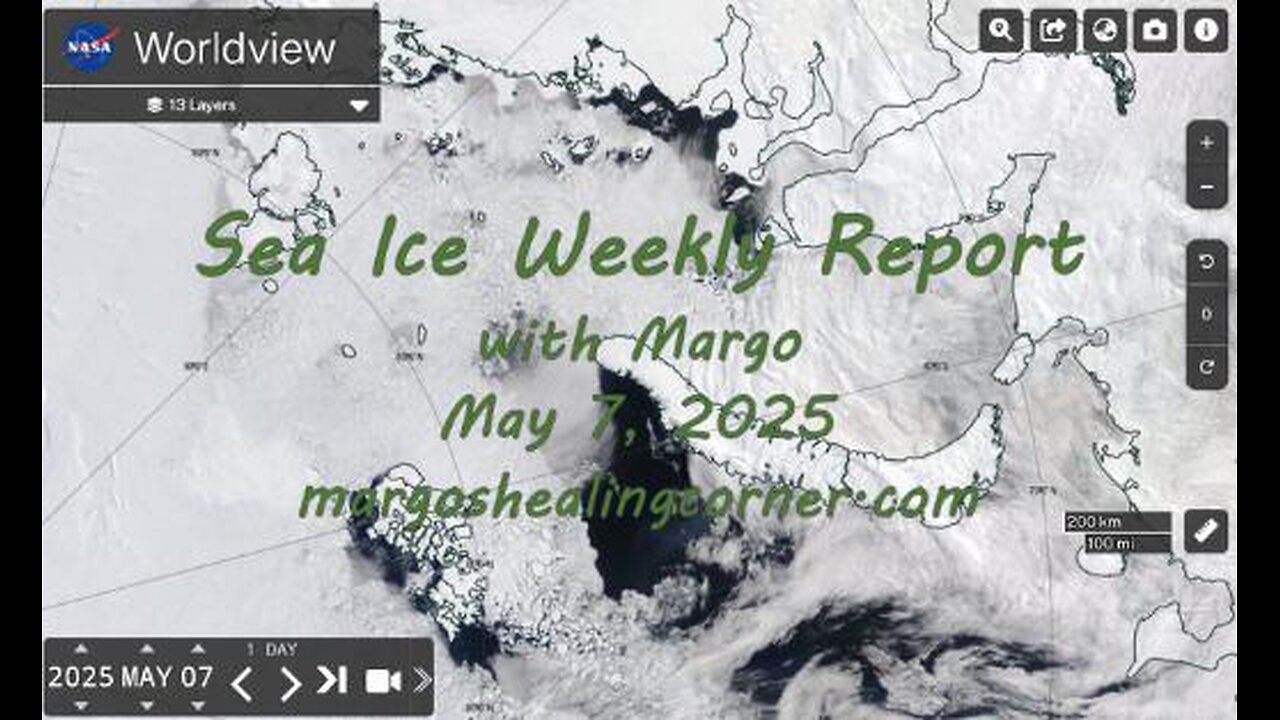Sea Ice Weekly Report with Margo (May 7, 2025)