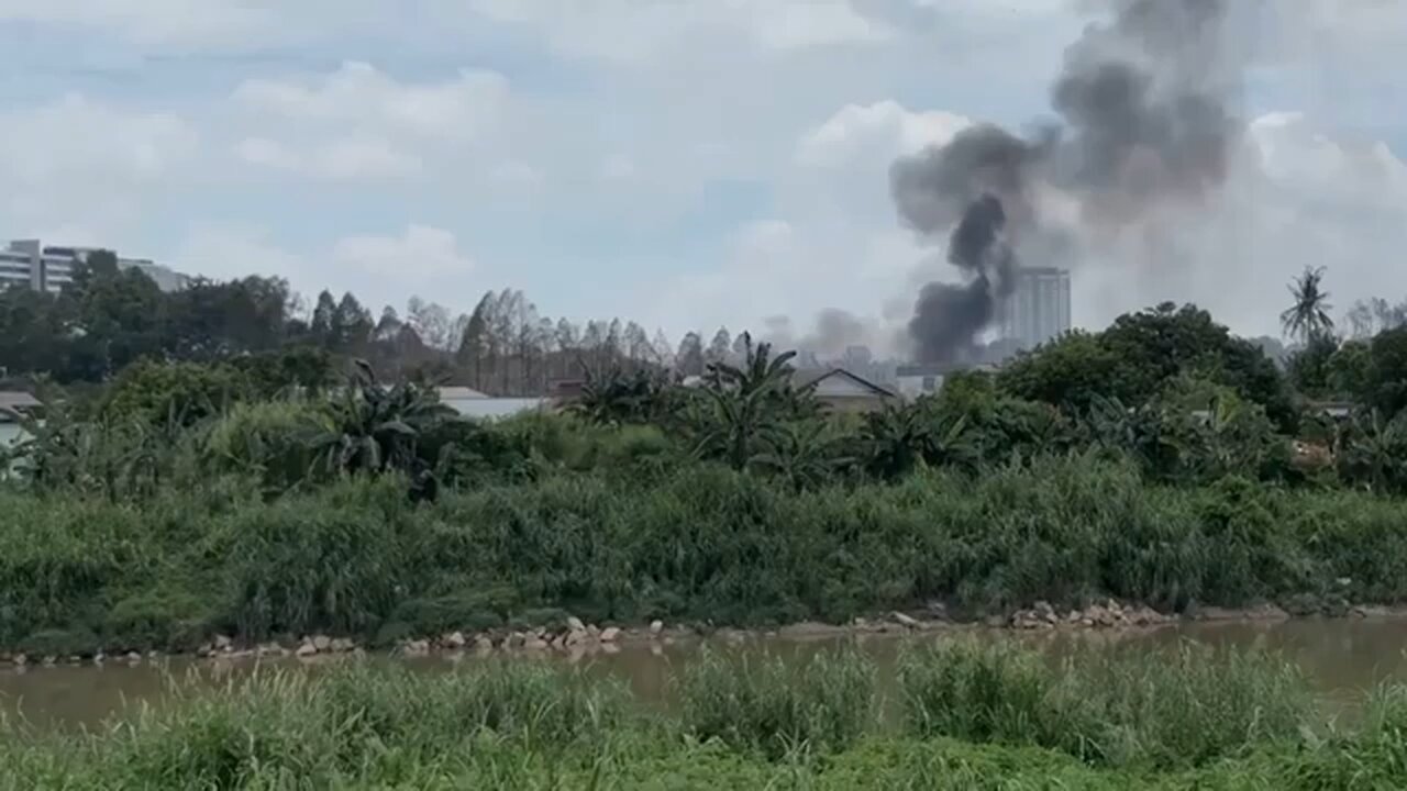 Burst gas pipe sparks colossal fire in Malaysia