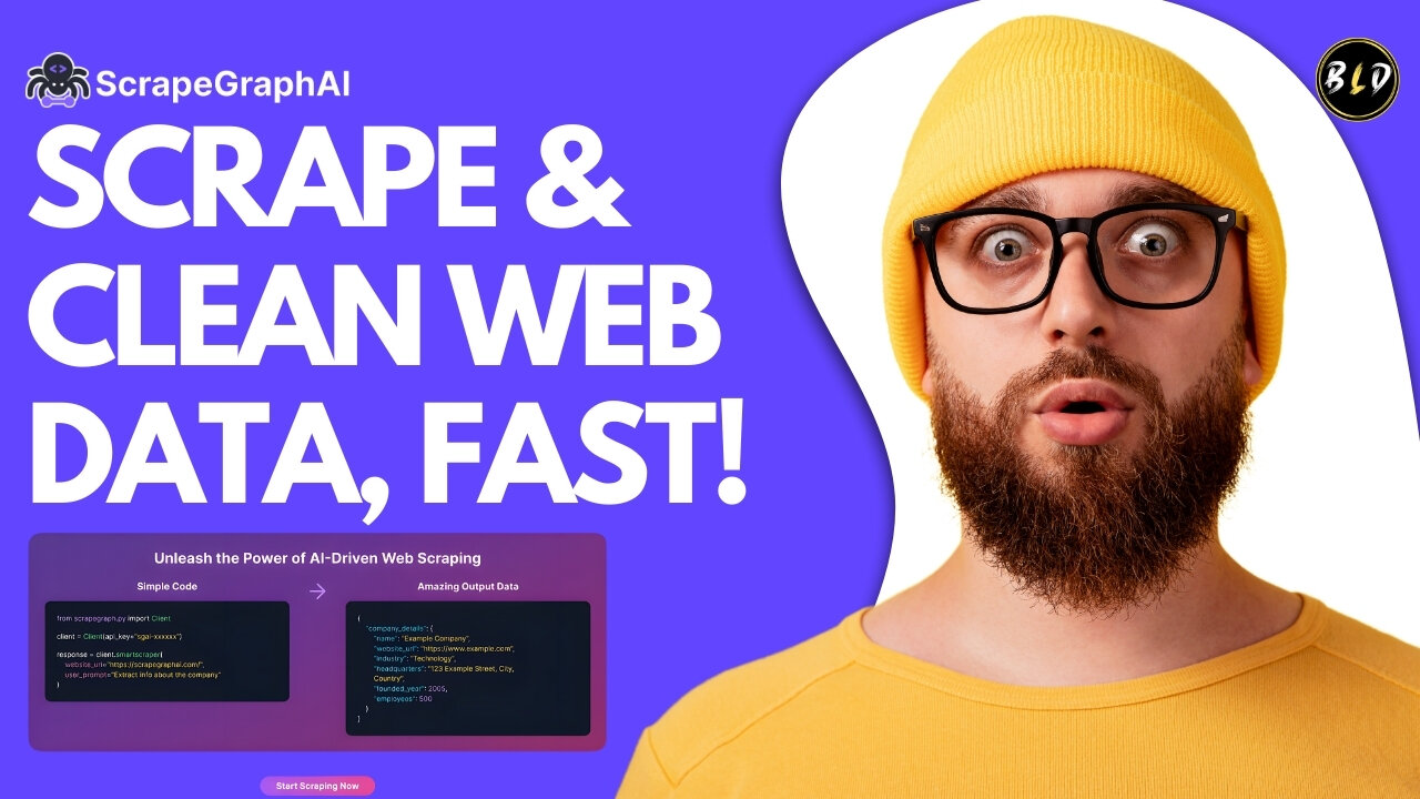 Master Web Scraping with ScrapeGraphAI | ScrapeGraphAI Lifetime Deal