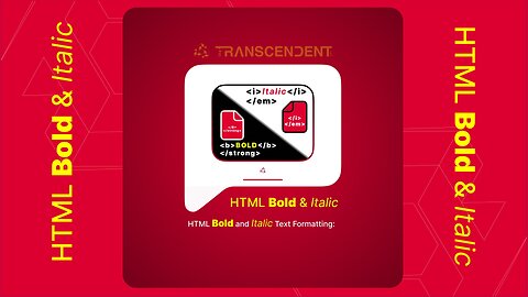 HTML Bold and Italic Text Formatting: Complete Guide to Semantic vs Visual Styling-in English #06