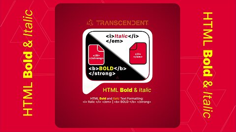 HTML Bold and Italic Text Formatting: Complete Guide to Semantic vs Visual Styling-in English #06