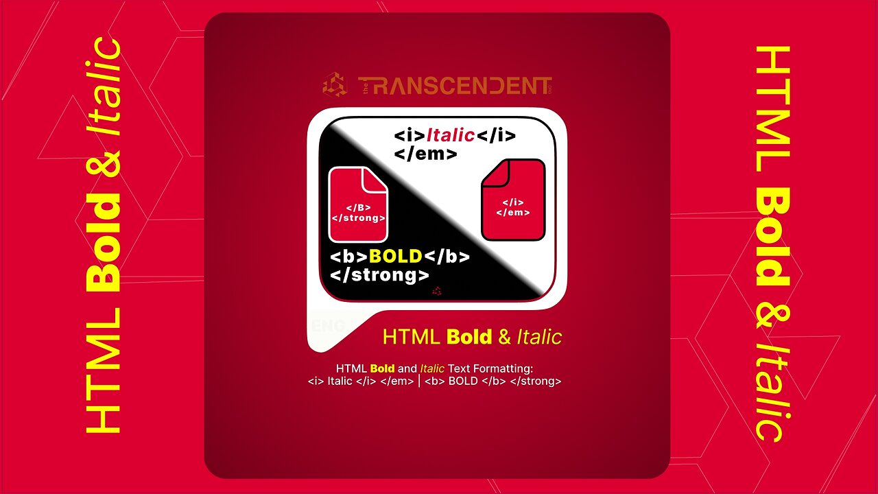 HTML Bold and Italic Text Formatting: Complete Guide to Semantic vs Visual Styling-in English #06