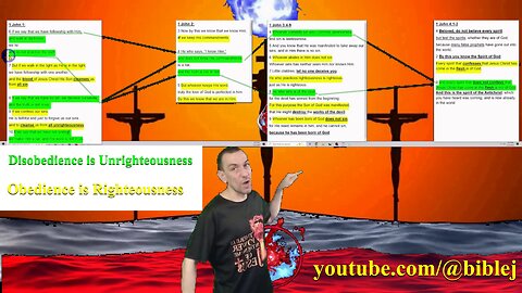 GOOD vs EVIL - Obedience vs. Disobedience