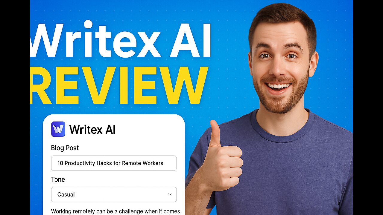 Writex AI Review 2025: Is This the Best AI Writing Tool Right Now?