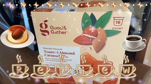 Good & Gather Toasted Almond Caramel Coffee Review