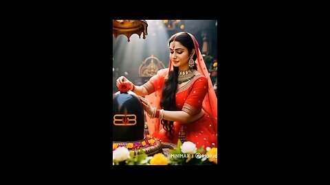 shiv ji ki puja karte samay #viral