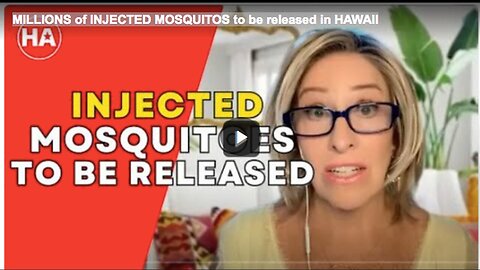 "Hawaii to Release Millions of Injected Mosquitos"
