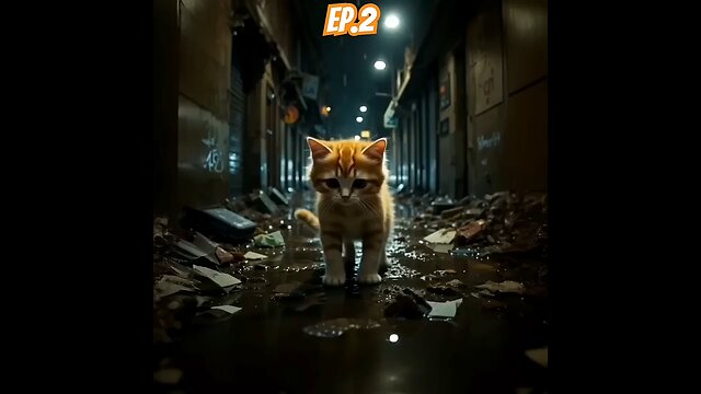 Orange Cat Adventure Ep.2 - Cafeine One Shot AI