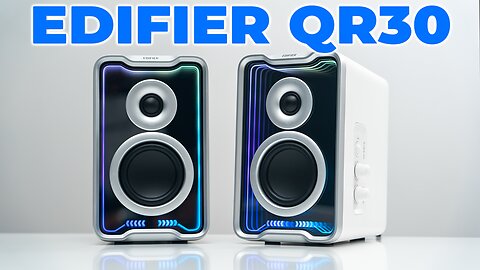 30W Of ENERGETIC Sound! Edifier QR30 Desktop Speaker Review 🔈 🎶