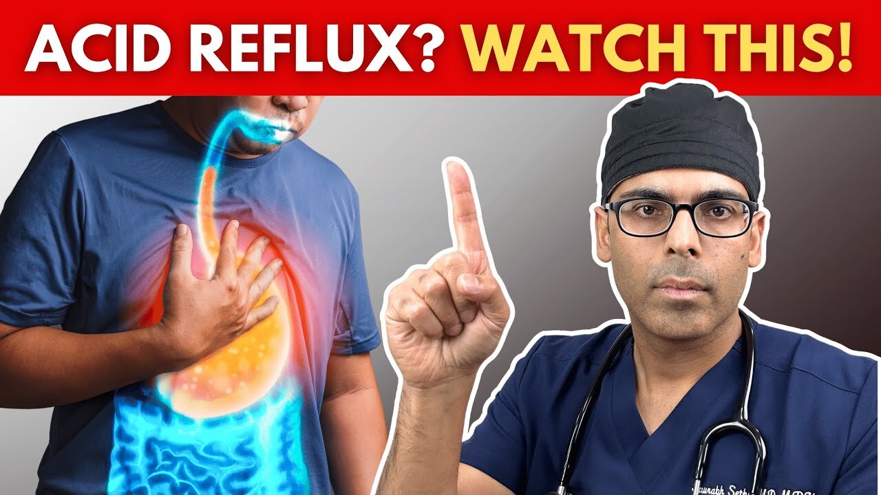 How to STOP Acid Reflux Naturally | Harvard Trained Gastroenterologist Explains