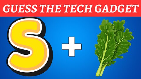 Guess the Tech Gadgets #english #trending #challenge #quiz #emojichallenge #games #newvideo #rumble