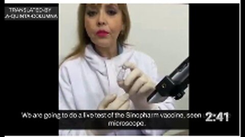 "Sinopharm Vaccine Scrutinized for High Graphene Oxide Content"