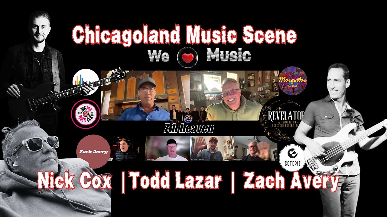 Nick Cox (7th Heaven), Zach Avery & Todd Lazar (Revelator) | HOGPOD Chicago Local Music Scene