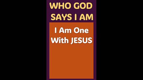 I AM ONE WITH JESUS #wordofgod #Jesus #spirituality #god #peace #love #chosen #truth #christ #body