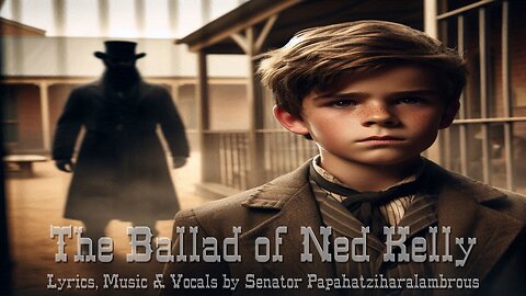 The Ballad Of Ned Kelly - Lyrics, Music and Vocals by Senator Papahatziharalambrous