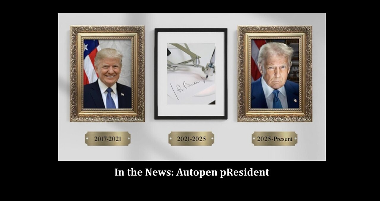 In the News: Autopen pResident