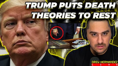 TRUMP MAKES PUBLIC APPEARANCE AFTER HEALTH CONCERNS & DEATH THEORIES
