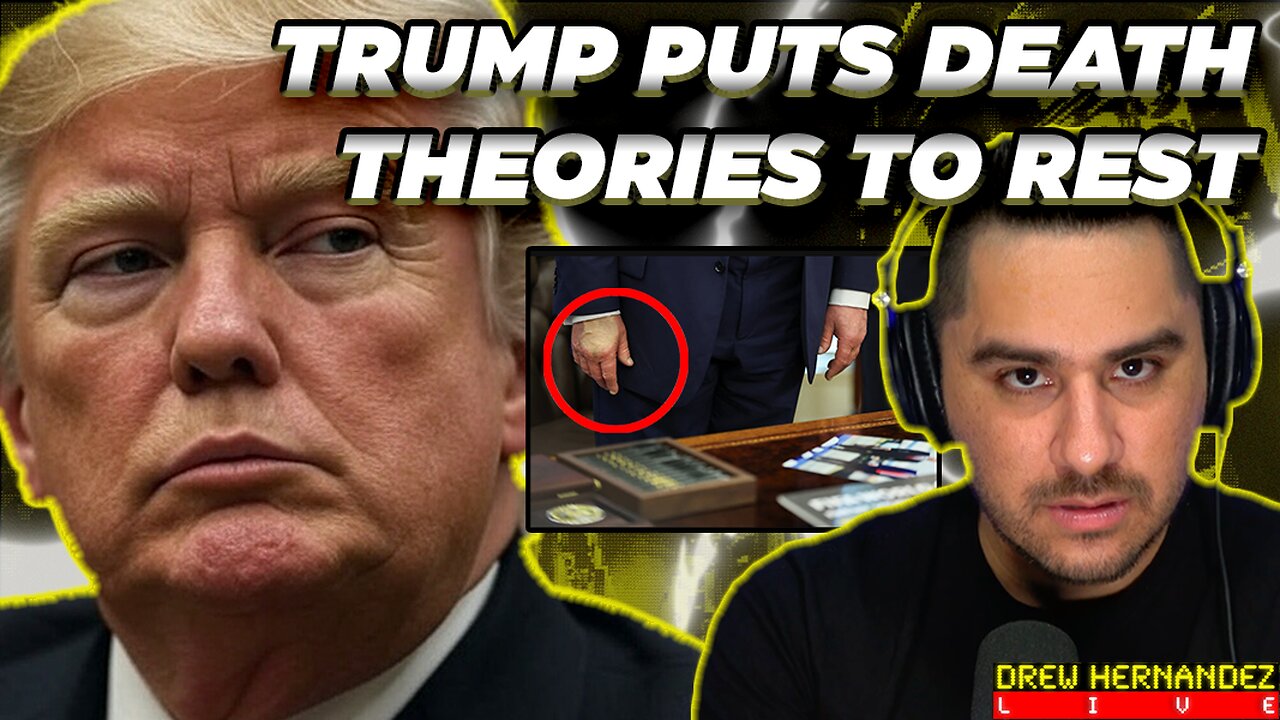 TRUMP MAKES PUBLIC APPEARANCE AFTER HEALTH CONCERNS & DEATH THEORIES