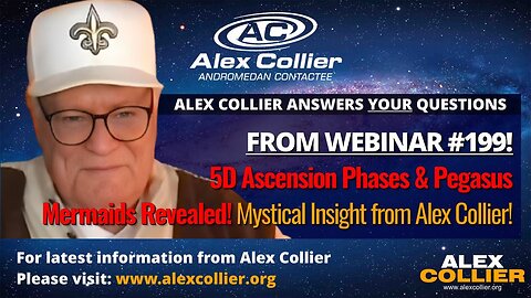 5D Ascension Phases & Pegasus Mermaids Revealed! Mystical Insight from Alex Collier!