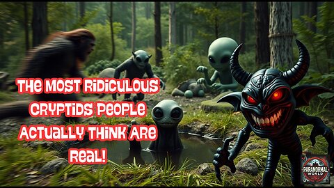 The Most Ridiculous Cryptids People Actually Think Are Real!.