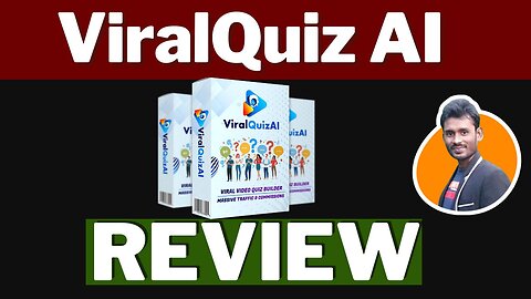 ViralQuiz AI Review 🚀 The World's First & Only A.I. Viral Video Quiz Builder App For Marketers!