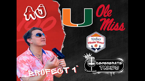 Fiesta Bowl Showdown: Miami vs Ole Miss Live Reactions, Live Bets & More!