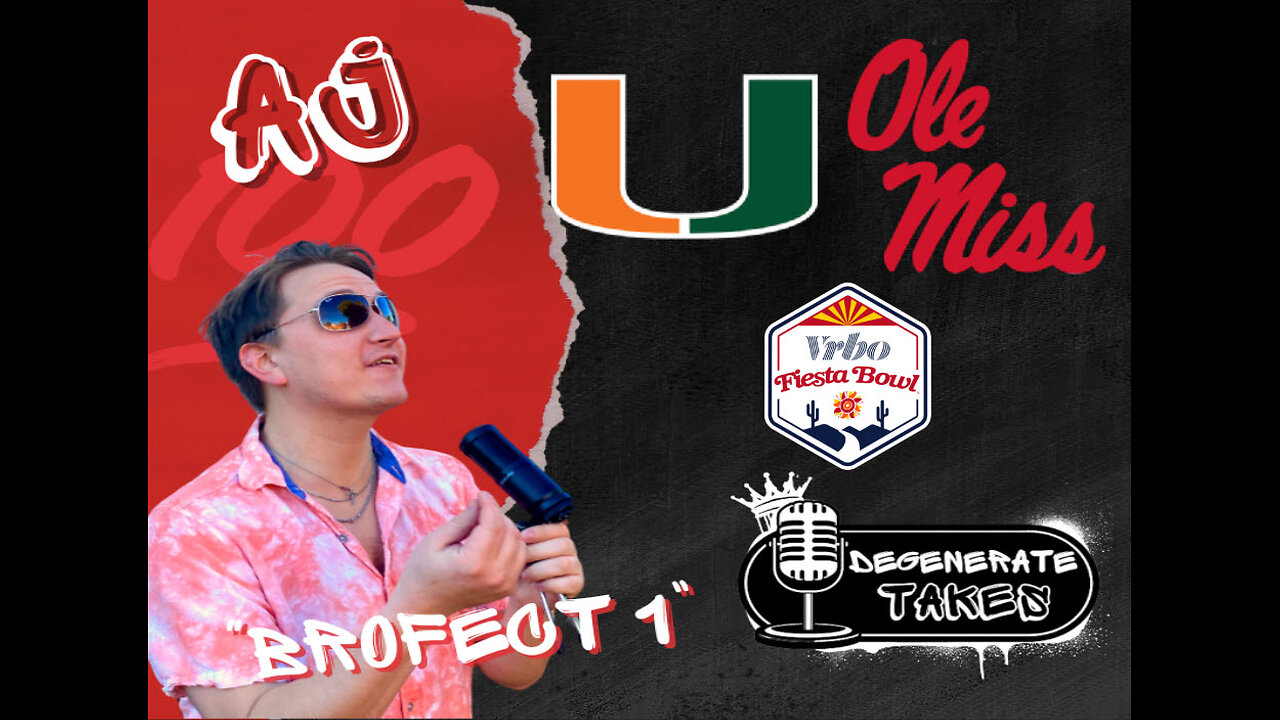 Fiesta Bowl Showdown: Miami vs Ole Miss Live Reactions, Live Bets & More!