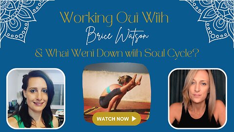 Working Out with Brice Watson | What Went Down with Soul Cycle? | FREE Shadow Work Challenge