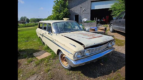 64 Ford Fairlane Dent Pulling