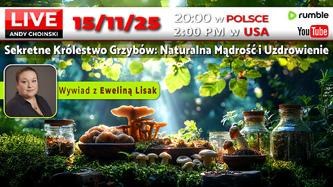 Reishi, Chaga, Tremella i Lion’s Mane - rozmowa z Eweliną Lisak z Chicago