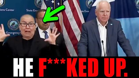 🔥🔥Tim Walz Just Made a Catastrophic Mistake.