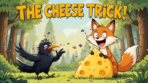 The Fox and the Crow: A Clever Fairy Tale About Flattery! 🦊🐦 | Bedtime Kids Stories