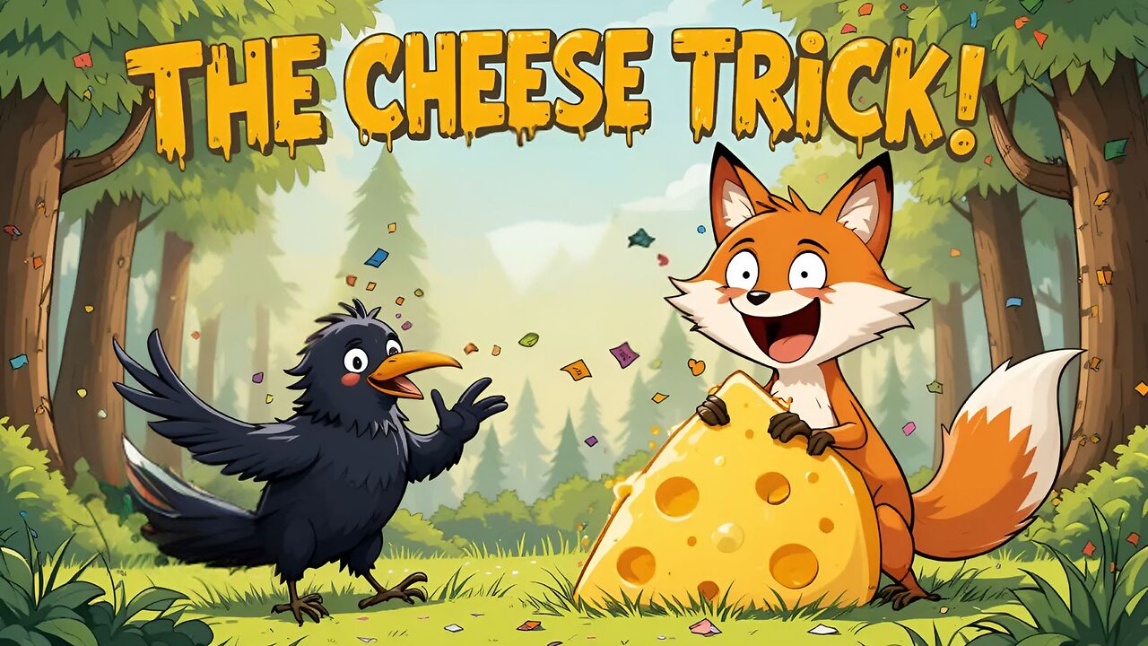The Fox and the Crow: A Clever Fairy Tale About Flattery! 🦊🐦 | Bedtime Kids Stories