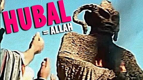 WICKED TOOL OF THE DEVIL MASQUERADING AS CHRISTIAN: ALLAH, HUBAL & ISLAM? #jesus #bible #vatican2