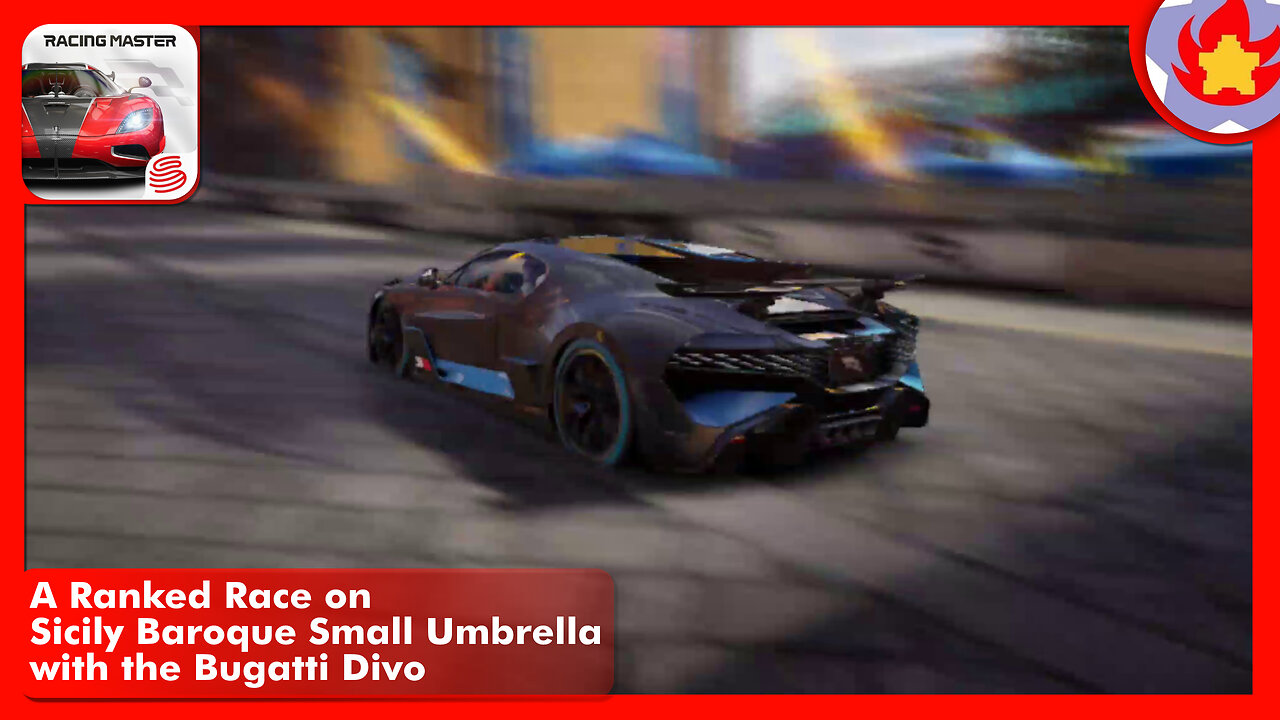 A Ranked Race on Sicily Baroque Small Umbrella with the Bugatti Divo | Racing Master