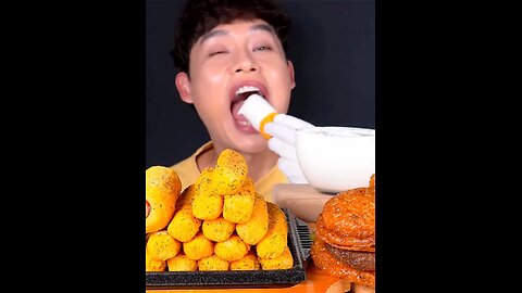 Cheese hot dog sticks, fried cheese sticks, rice beef burgers