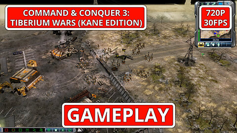 Command & Conquer 3: Tiberium Wars (Kane Edition): Gameplay - (PC HD) [720p30FPS]