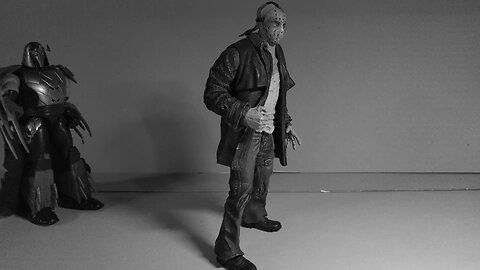 Jason Voorhees vs the shredder stop motion animation