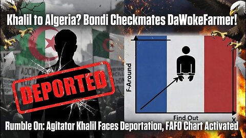 Rumble On: Agitator Khalil Faces Deportation, FAFO Chart Activated - Ep. 324, 1/24/26