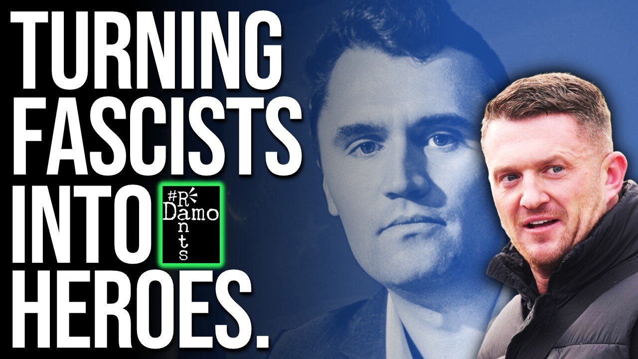 The System That Built Charlie Kirk Just Marched With Tommy Robinson