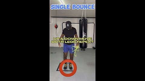 Single Bounce Skipping Lessons for Beginners 🪢🥊