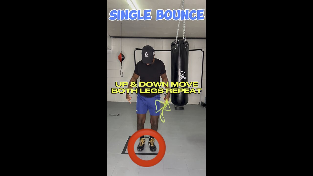 Single Bounce Skipping Lessons for Beginners 🪢🥊