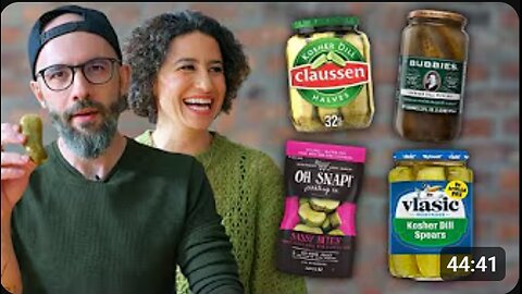 🥒🔥 Ranking +25 Types of PICKLES with Ilana Glazer! | Chaos & Crunch w/ Babish 🥕🤣